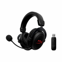 หูฟังเกมมิ่งไร้สายเชื่อมต่อ 2.4GHz ใช้งานแบตเตอรี่สูงสุดถึง 20 ชั่วโมงรุ่นCloud Core Wireles สีแดง