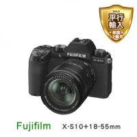 【FUJIFILM 富士】X-S10+18-55mm 單鏡組(平行輸入)