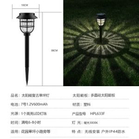 內地直送 - 太陽能戶外庭院燈小吊燈掛樹小夜燈裝飾陽臺氛圍燈小院花園露營燈