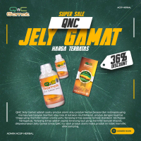 (COD) QnC Jelly Gamat Produk Gamat atau Teripang Emas Terbaik Multikhasiat isi 300ML