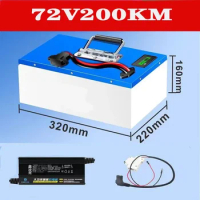 Triple lithium battery 72V, super large capacity 200km, lithium battery, electric motorcycle, tricycle, lithium battery