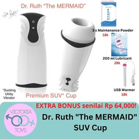 Snail Cup Dr. Ruth “THE MERMAID” Getar Alat Bantu Sex Toys