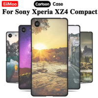 EiiMoo Phone Case For Sony Xperia XZ4 Compact Case Coque Cute Silicone TPU Back Cover For Sony Xperia XZ4 Compact Dual SIM Case