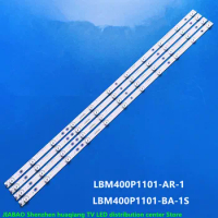 LCD TV backlight bar 40inch FOR Hisense LEDN40D37P TDN40D36EU Light bar LBM400P1101-AR-1(0) TV 11LED 79.5CM 3V 100%NEW