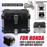 For Honda X-ADV750 X-ADV XADV 750 ADV350 ADV 350 150 160 2022 Motorcycle Accessories 45L Rear Luggage Case Tail Tool Helmet Box