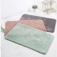 BJ Furry Door Mat Floor Mat Bathroom Mat Carpet Toilet Mat Kitchen Carpet Mat Bedroom Mat Alas Kaki