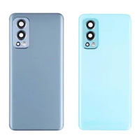For Oneplus Nord 2 Battery Back Cover Glass Rear Door Housing Cover Replacement With Camera Lens For OnePlus Nord2 5G Phone Case