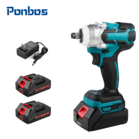 Brushless Cordless WrenchElectric Impact WrenchElectric Screwdriver1/2 inch Makita 18V Battery ScrewdriverElectric Tools