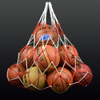 籃球收納袋 籃球網兜大網袋加粗大號收納袋幼稚園大容量球包排球袋足球大球兜【XXL14672】
