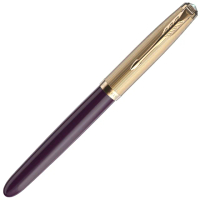 【PARKER】派克 PARKER 51復刻 18K 紅桿金蓋 鋼筆 》