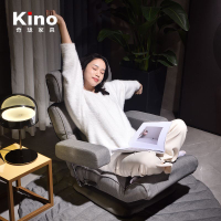 旋轉輕奢超舒適 Kino單人客廳臥室沙發椅原創設計護腰保健