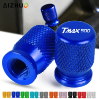 Motorcycle Accessories Tire Valve Air Port Cover Caps CNC Aluminum FOR YAMAHA TMAX T-MAX 500 TMAX500 2001-2018 2017 Tmax Tmax500