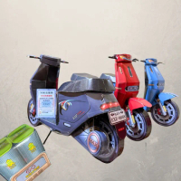 【上芳香業】往生紙紮 紙紮機車 電動機車 行照 小型機車(法會 滿七 功德 祭祖 封條 靈骨塔)