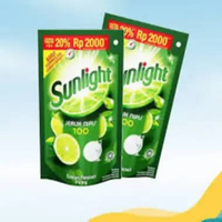 sunlight 105 ml sabun cair cuci piring Sunlight 105 ml Pouch