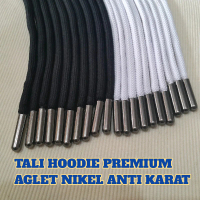 Tali Hoodie Premium Aglet Nikel Anti Karat b.7mm p.120cm
