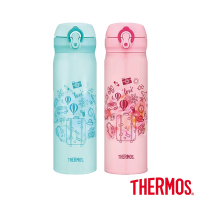 THERMOS膳魔師幻彩旅境不鏽鋼超輕量彈蓋真空保溫杯500ml(JNL-502)