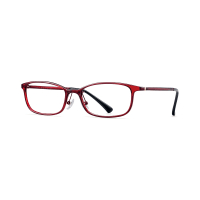 Parim Eyewear Kacamata Optical Semi Cat Eye Frame - Merah