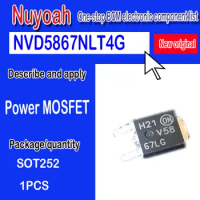 V5867LG NVD5867NLT4G new original patch 60V 22A 39MΩ Sing N-Channel TO-252 in stock Power MOSFET