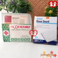Onemed Kasa Steril 16x16 / One Med Hexa Husada Perban Penutup Luka Kasa Hidrofil Kotak / Melolin Ple