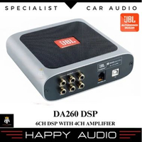 DSP Processor 6 Channel JBL DA260 Built In Power Amplifier 4 Channel Original