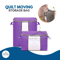 Foldable Storage Bag for Clothes Quilt Duvet Pillows Blanket Toto Organizer Clothing Bag Non-Woven