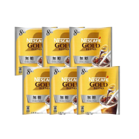【NESCAFE 雀巢咖啡】金牌超濃萃咖啡液x6包組(無糖/一袋8入)
