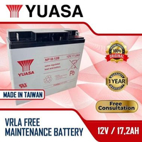 Aki VRLA Yuasa Taiwan 12V 17.2AH BATTERY Yuasa NP18-12B Aki Kering Aki UPS Yuasa 12V 18AH Baterai UP