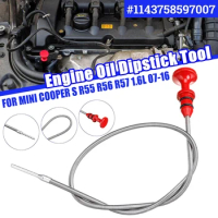 61Cm Engine Oil Dipstick Tool 1143758597007 For MINI Cooper R55 R56 R57 Cooper S 1.6L 2007-2016 Replacement Parts