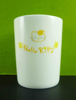 【震撼精品百貨】Hello Kitty 凱蒂貓 陶瓷杯 黃花 震撼日式精品百貨