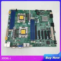 X9DBL-i For Supermicro Motherboard Support Processor E5-2400 V2 LGA1356 DDR3 8x SATA2 And 2x SATA3 Ports