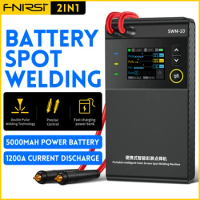 FNIRSI SWM-10 Portable Battery Spot Welder DIY Mini Welding Machine 18650 Battery Pack Welding Tool 