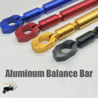 Motorcycle Handlebar Cross Bar Universal CNC Aluminum Adjustable Handle Bar Motowolf Premium Handle