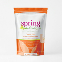 【Spring Naturals 曙光】無穀雞肉 全齡貓 天然寵物餐食 貓飼料 貓糧 鮮肉寵物糧_4LB