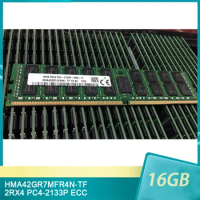 1 Pcs For SK Hynix RAM 16G 16GB HMA42GR7MFR4N-TF 2RX4 PC4-2133P ECC DDR4 2133 Server Memory