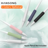 For Apple Pencil case Universal Soft Silicone Non-slip protection Case For Apple Pencil 1st 2nd Generation apple pen Accessories