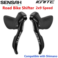 SENSAH IGNITE STI 2x9 Speed Road Bike Shifter Brake Lever Bicycle R7000 Tiagra Sora Sensah Empire Pro Sensah Groupset 4700 5800