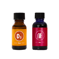 【Pandababy 鑫耀生技】維生素D3滴液+藻精蛋白滴液 2入組(15ml+30ml)