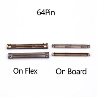2-5PCS 64Pin LCD Display FPC Connector On Board For Samsung Galaxy S9/S9 Plus/G960 F U S9+ G965 G965F Note 8/N950 Screen Flex