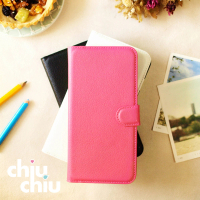 【CHIUCHIU】Apple iPhone 12 Pro Max（6.7吋）荔枝紋側掀式可插卡立架型保護皮套