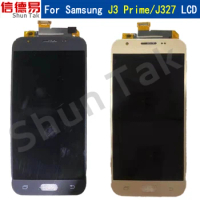 100% Tested 5.0'' For Samsung Galaxy J3 Emerge 2017 2nd Gen J3 Prime J327 LCD Display Touch Screen Digitizer Assembly
