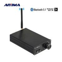 AIYIMA TPA3255 Bluetooth 5.1 Power Amplifier 300Wx2 2.0 Stereo Amplify Speaker Sound amplifier Home Audio Amplificador DC24-48V