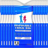 Beg Kencing Pakai Buang, 12pcs, Mudah Alih, Kalis Bocor, Beg Kencing dan Muntah Kecemasan, Sesuai un