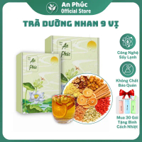 [Sản phẩm mới nhất] Trà Dưỡng Nhan 9 Vị Thảo Mộc An Phúc, Dưỡng Nhan An Thần, Ngăn Ngừa Lão Hoá, Đẹp