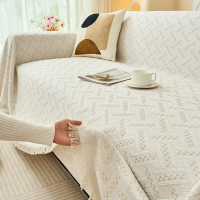 Cotton Yarn T-Grid Sofa Cover Simple Sofa Towel One-Piece Sofa Cushion All-Season Universal Full Sof