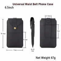 Leather Belt Case For Asus ROG Phone II ZS660KL ZS600KL,zenfone 6 2 3 3s 4 5 Max Pro (M1) go Plus AR ZTE Axon 11 Nubia Z18 Z20