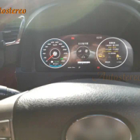 Virtual Cockpit Meter Screen For Toyota Alphard 20 Vellfire 2007-2018 Car Dashboard Upgrade Instrument Display Multimedia Player