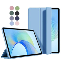 Cheap For Lenovo Tab M10 3rd Gen 10.1 Cover Magnetic Tri-Fold Stand Funda  Tab M11 P11 Plus Pro J706F 11.2 10.6 Xiaoxin Pad Plus 2024 Protective Cases