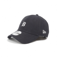New Era 棒球帽 Soft Nature-Linen MLB 黑 白 940帽型 可調帽圍 底特律老虎 老帽  NE14148112