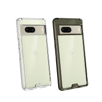 【hoda】Google Pixel 7 晶石鋼化玻璃軍規防摔保護殼(透明)