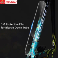 MTB Down tube protector Bike Paster Scratch-Resistant Protector Bike Stickers Guards Bike Frame sticker protective film decals